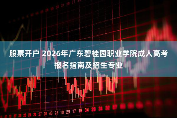 股票开户 2026年广东碧桂园职业学院成人高考报名指南及招生专业